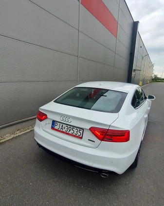 Audi A5 cena 87777 przebieg: 88000, rok produkcji 2014 z Jarocin małe 254